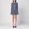 Rotate Birger Christensen Open-back Sequin Mini Dress