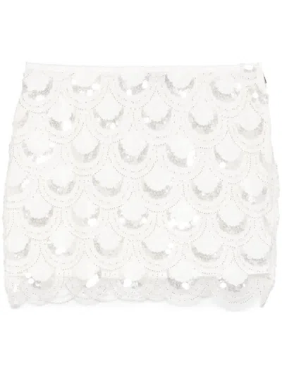 ROTATE BIRGER CHRISTENSEN SEQUINED MINI SKIRT