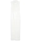 Rotate Birger Christensen Sequinned Maxi Dress In White
