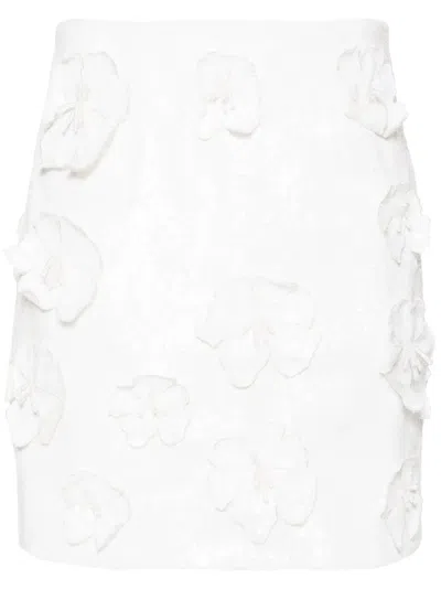 ROTATE BIRGER CHRISTENSEN SEQUINNED MID-RISE MINISKIRT