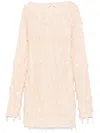 Rotate Birger Christensen Sequined Minidress In Neutrals