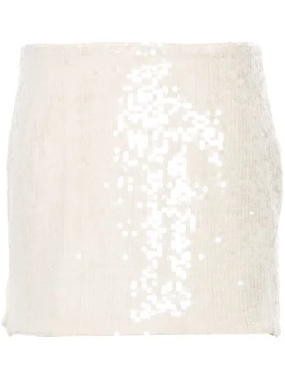 ROTATE BIRGER CHRISTENSEN SEQUINNED MINI SKIRT