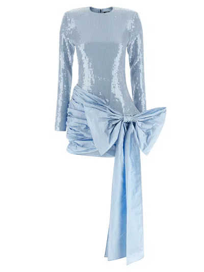 Rotate Birger Christensen 'sequins Bow' Mini Dress