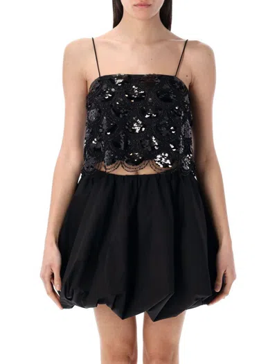 ROTATE BIRGER CHRISTENSEN ROTATE BIRGER CHRISTENSEN SEQUINS CROP TOP