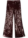 Rotate Birger Christensen Sequins Low Waist Pants