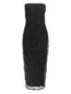 Rotate Birger Christensen Rotate Birgerchristensen Sequins Midi Tube Dress In Black