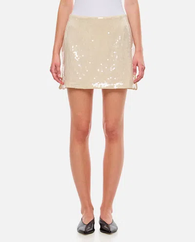 ROTATE BIRGER CHRISTENSEN SEQUINS MINI SKIRT