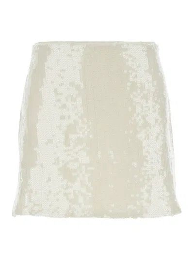 ROTATE BIRGER CHRISTENSEN ROTATE SEQUINS MINI SKIRT