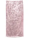 Rotate Birger Christensen Sequins Pencil Midi Skirt In Multicolor