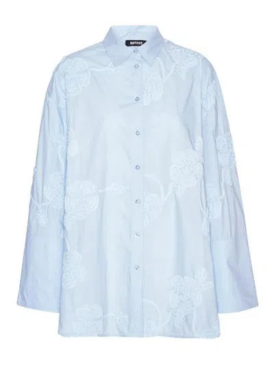 Rotate Birger Christensen Shirt In Blue