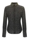 Rotate Birger Christensen Shirt With Sequins In Gray