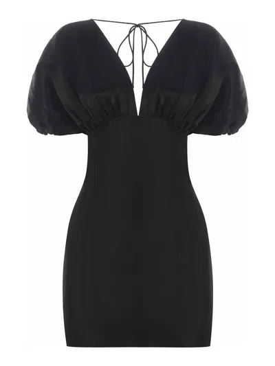 Rotate Birger Christensen Short Dress In Black