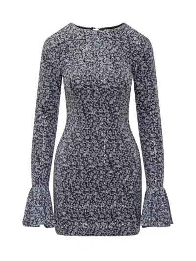 ROTATE BIRGER CHRISTENSEN ROTATE BIRGER CHRISTENSEN SHORT DRESS WITH SEQUINS