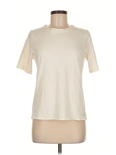 Pre-owned Rotate Birger Christensen Short Sleeve T-shirt In White