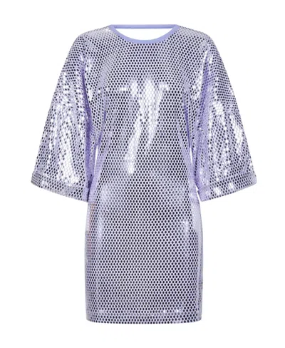 Rotate Birger Christensen Short-sleeved Dress In White
