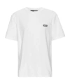 Rotate Birger Christensen Rotate T Shirt With Logo Embroidery In White