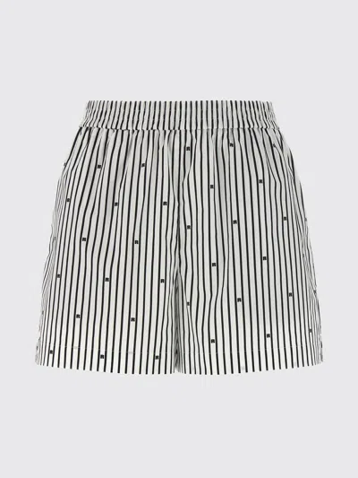 ROTATE BIRGER CHRISTENSEN SHORTS ROTATE WOMAN COLOR WHITE,H21663001