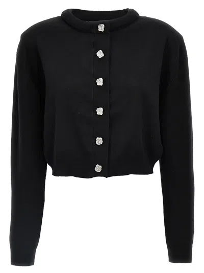 ROTATE BIRGER CHRISTENSEN ROTATE BIRGER CHRISTENSEN SHOULDER STRAP CARDIGAN