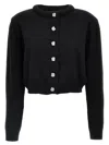 Rotate Birger Christensen Firm Knit Sweaters And Cardigans In Black