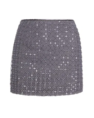 Rotate Birger Christensen Skirt In Gray