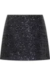 Rotate Birger Christensen Blue Skirts In Black