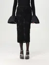 Rotate Birger Christensen Skirt Rotate Woman Color Black In Black