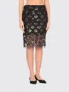 Rotate Birger Christensen Sequined Scalloped Midi Skirt