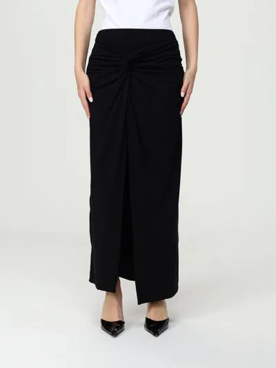 ROTATE BIRGER CHRISTENSEN SKIRT ROTATE WOMAN COLOR BLACK,G97982002