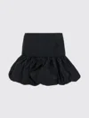 Rotate Birger Christensen 'mini Balloon' Skirt In Black