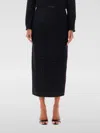 Rotate Birger Christensen Rotate Birgerchristensen Boucle Maxi Skirt In Schwarz