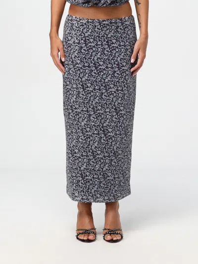 ROTATE BIRGER CHRISTENSEN SKIRT ROTATE WOMAN COLOR VIOLET,G06714019
