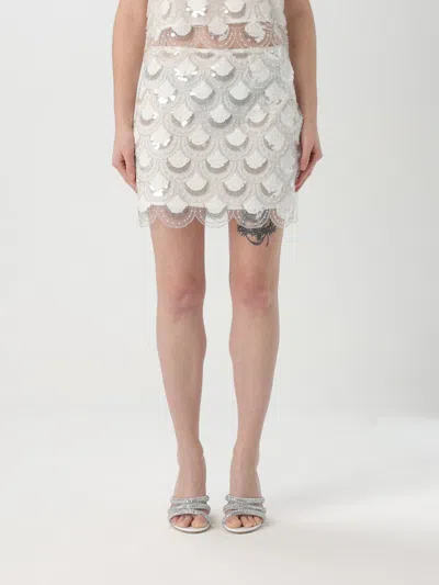 ROTATE BIRGER CHRISTENSEN SKIRT ROTATE WOMAN COLOR WHITE,G49266001