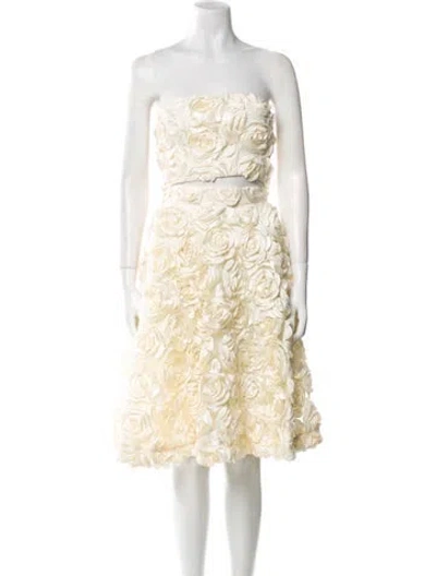 Pre-owned Rotate Birger Christensen Skirt Set In Neutral