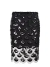 Rotate Birger Christensen Sequined Scalloped Midi Skirt