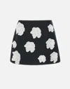 Rotate Birger Christensen Satin Flower Mini Skirt