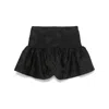 Rotate Birger Christensen Rotate High-waisted Mini Skirt In Textured Jacquard In Multicolor