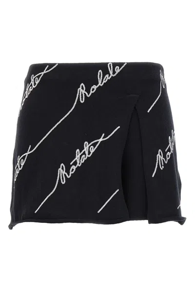 ROTATE BIRGER CHRISTENSEN ROTATE BIRGER CHRISTENSEN SKORT 'SEQUIN LOGO MINI'