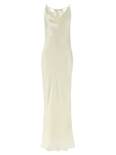 Rotate Birger Christensen Sleeping Dress In Neutral
