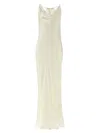 Rotate Birger Christensen Lace-trimmed Silk Satin Slip Dress