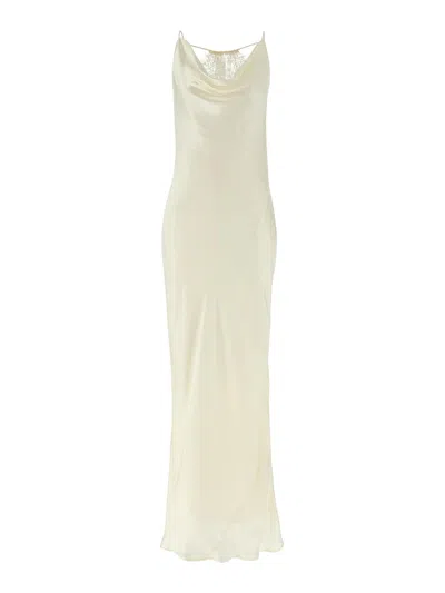 Rotate Birger Christensen Sleeping Dress In White