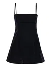 Rotate Birger Christensen Sleeveless Mini Dress In Black