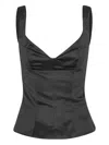 Rotate Birger Christensen Sleeveless Top In Black
