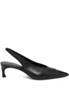 Rotate Birger Christensen スリングバック レザーパンプス In Black