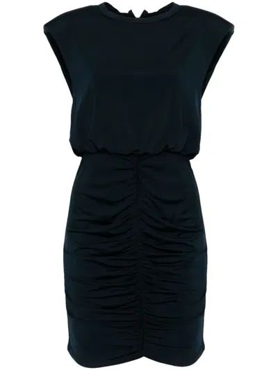 ROTATE BIRGER CHRISTENSEN SLINKY RUCHED MINI DRESS