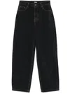 Rotate Birger Christensen Straight-leg Jeans In Grey
