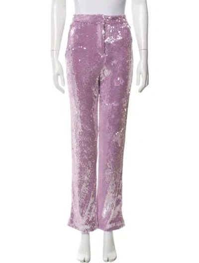 Pre-owned Rotate Birger Christensen Straight Leg Pants