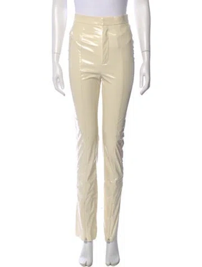 Pre-owned Rotate Birger Christensen Straight Leg Pants In Neutral