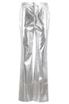 Rotate Birger Christensen Straight Casual Pants In Silver