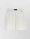 Rotate Birger Christensen Waistband Elastic Hem Turn-up Shorts