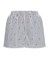 Rotate Birger Christensen Tailored Pants Featuring Refined Vertical Stripes In Multi